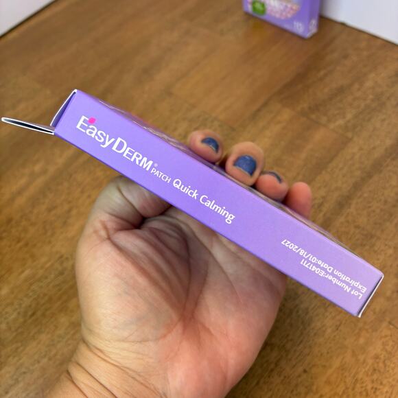 EasyDerm Quick Calming Magnesium Patches – Hydrocolloid Acne Spot Treatment New - Picture 7 of 10